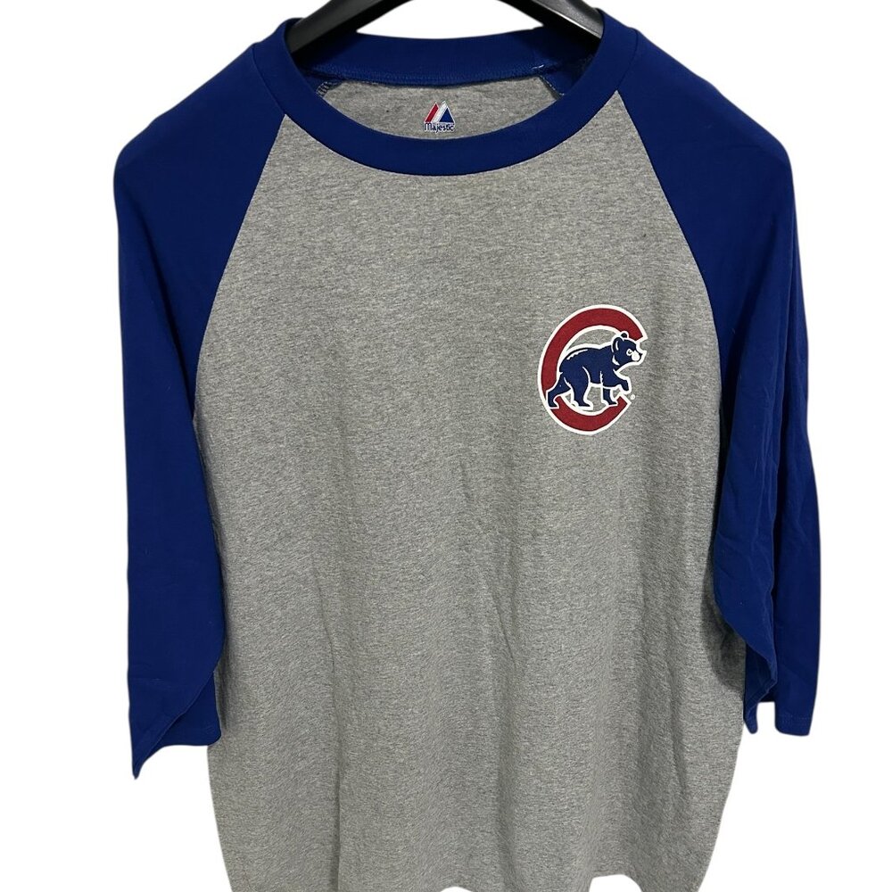 Derrek Lee Chicago Cubs Baseball 3/4 Sleeve Jersey Size XXL Majestic